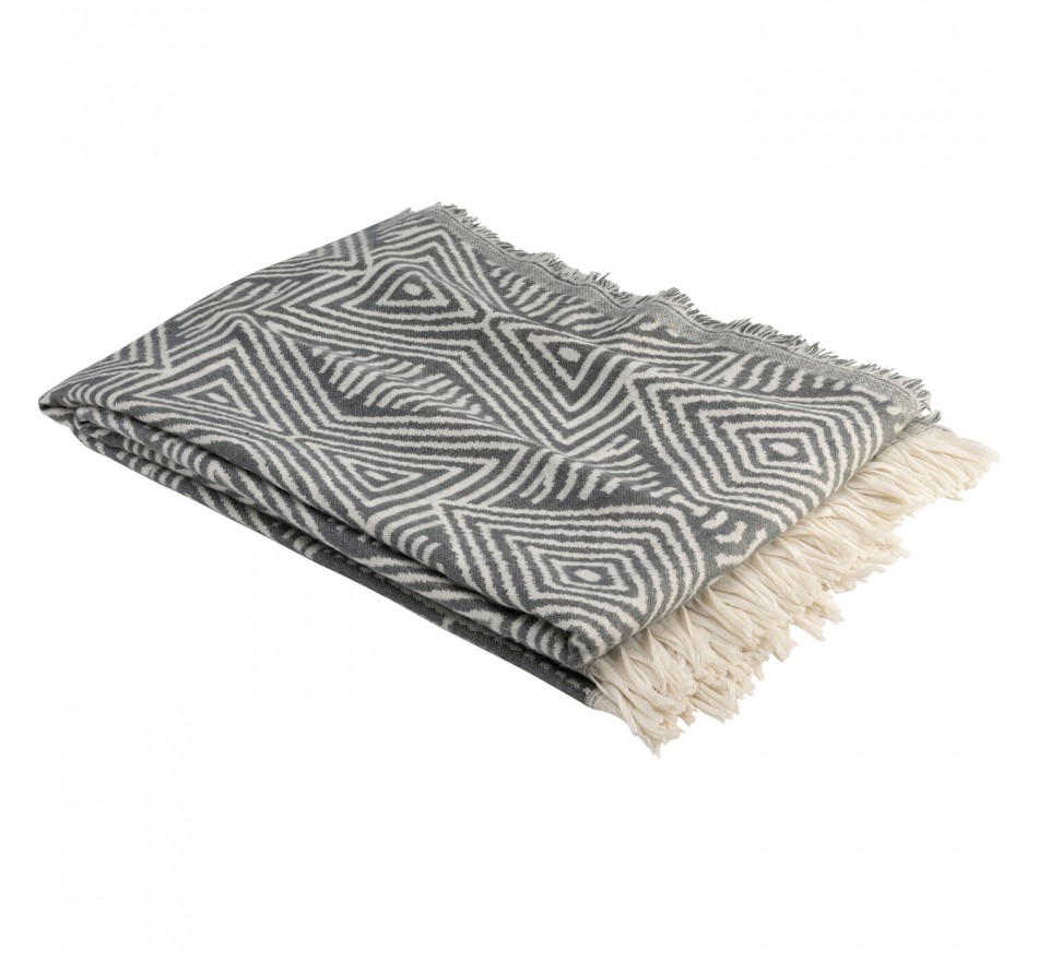 Dekken Shapes 170x130cm grijs en wit Kare Design