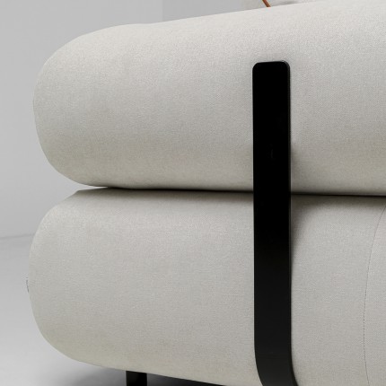 Hoekbank Splendido creme rechts Kare Design