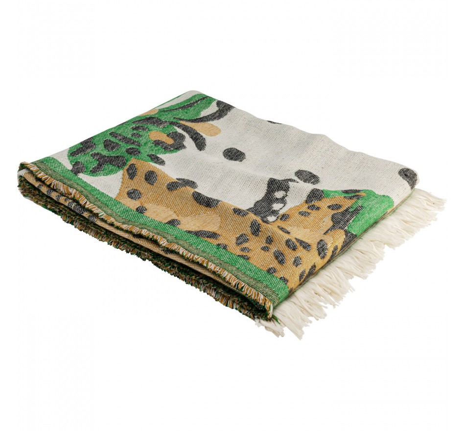 Dekken jungle luipaard 170x130cm Kare Design
