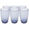 Verres à eau bleus - Clue - Kare Design