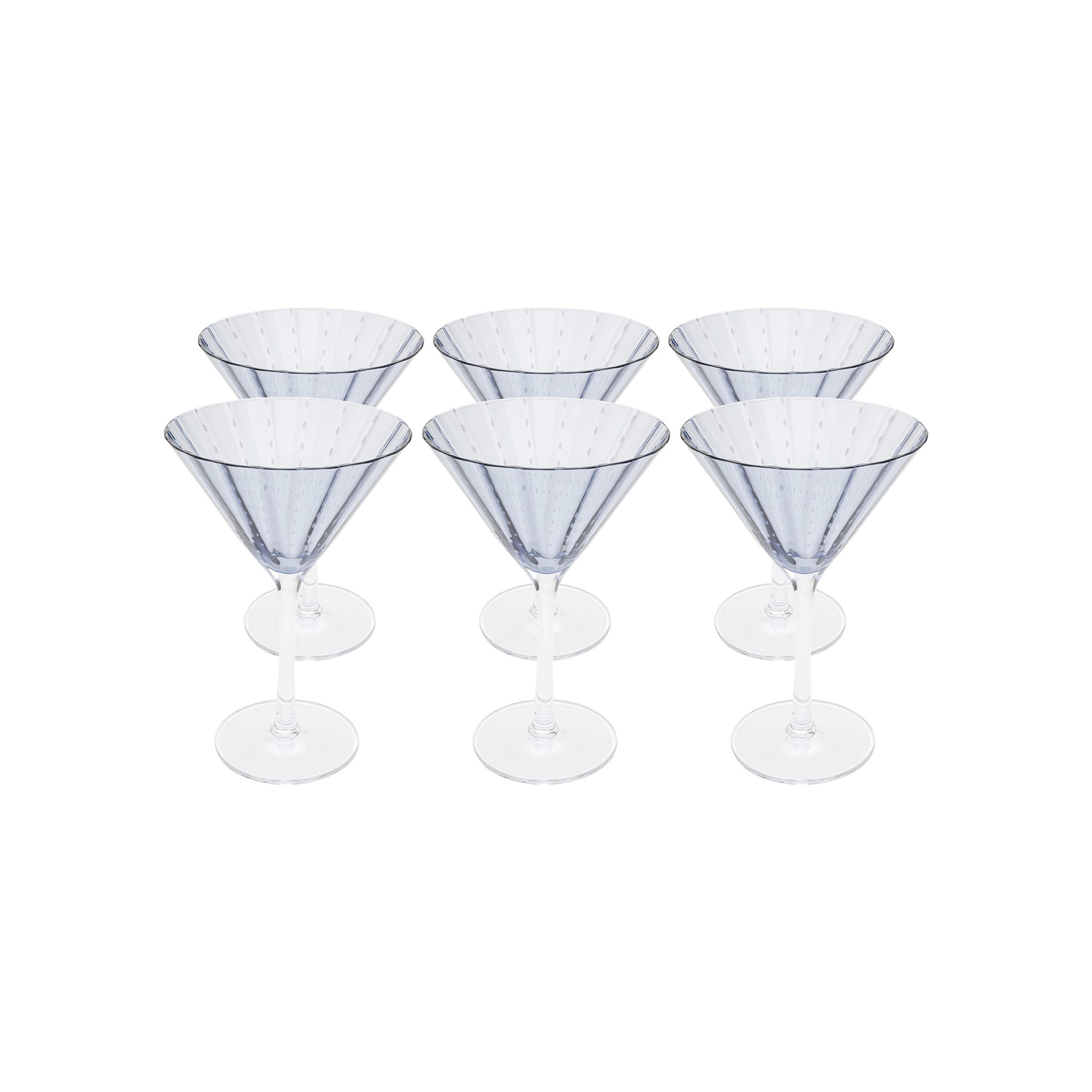 Cocktail glass Clue (6/set) Kare Design