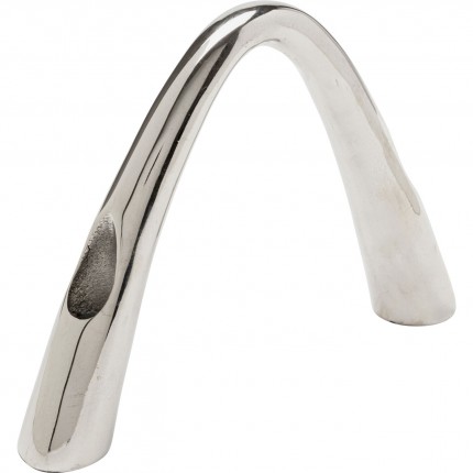 Kandelaar Bow Duo 21cm zilver Kare Design