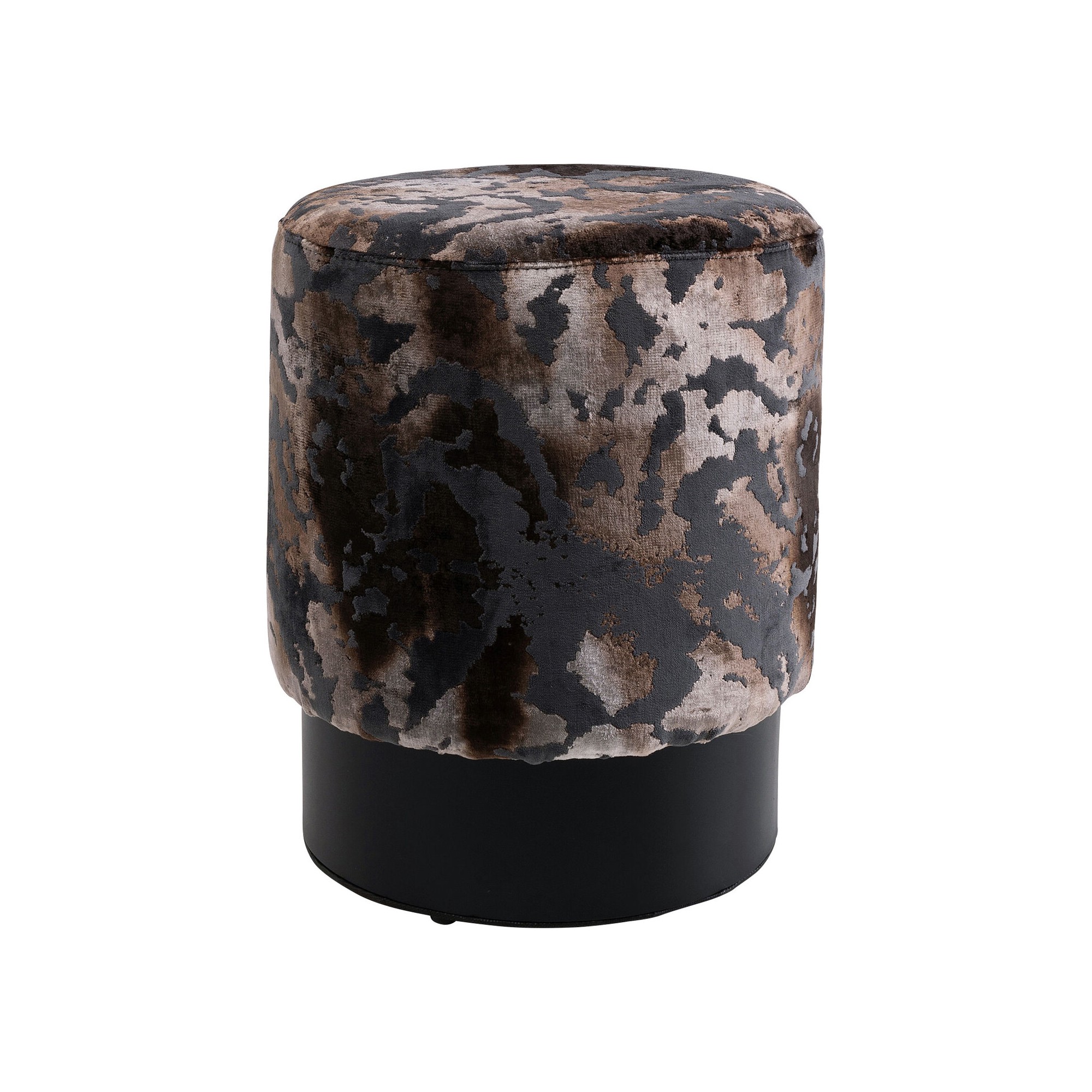 Tabouret Cherry Astoria Gris noir Ø36cm limited