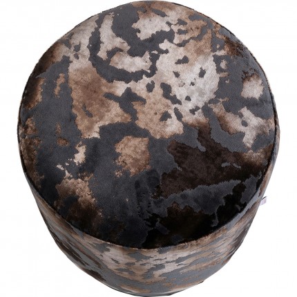 Tabouret Cherry Astoria marron et noir Kare Design