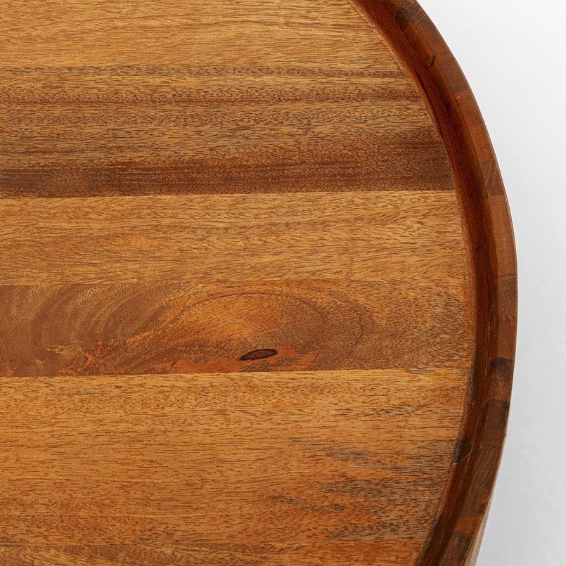 Table basse ronde en bois - Tessa - Kare Design