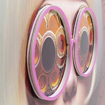 Schilderij LED Fancy blond 80x120cm Kare Design