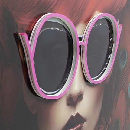 Schilderij LED Fancy rood haar 80x120cm Kare Design