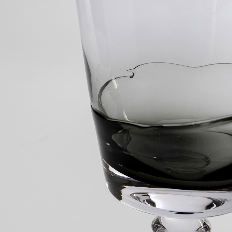 Verres à vin dégradé de gris - Mimi - Kare Design