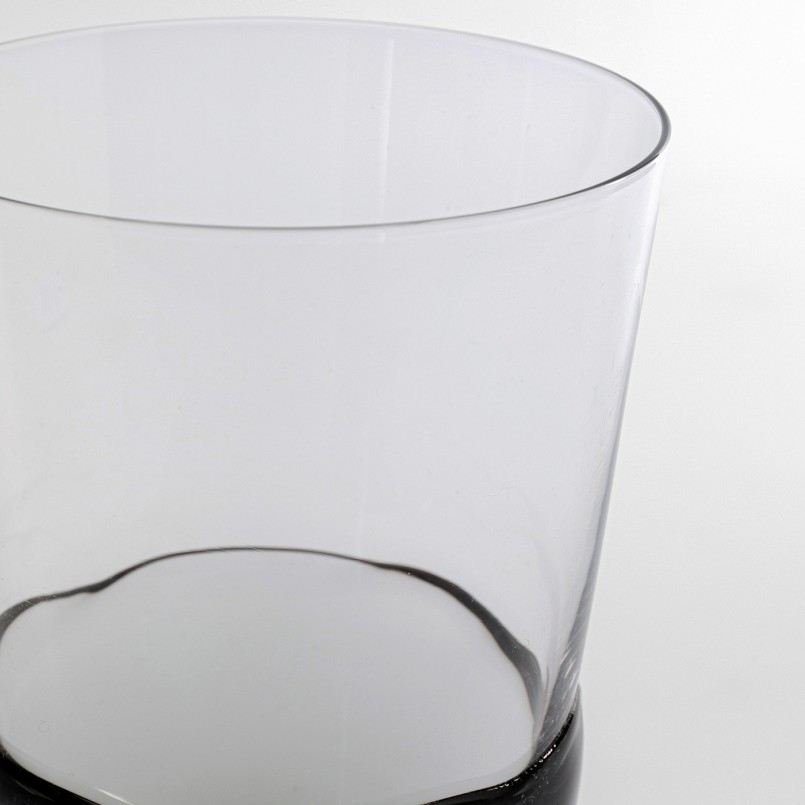 Waterglazen Mimi grijs (4/set) Kare Design