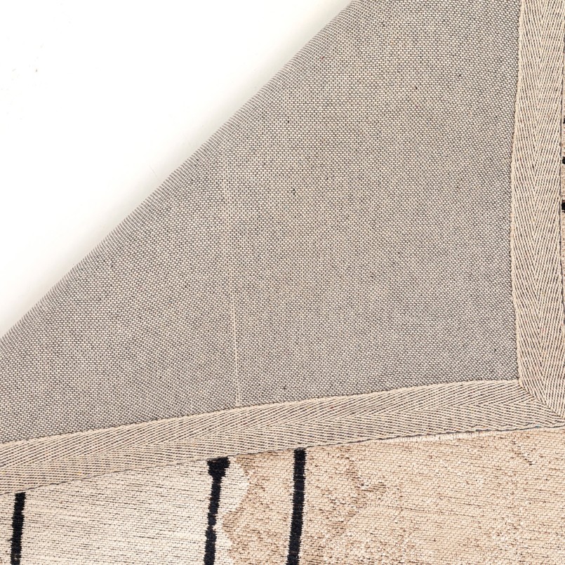 Tapis en coton gris et beige - Dust - Kare Design