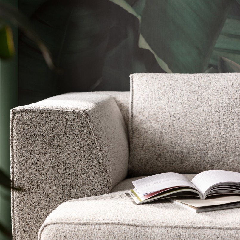 Canapé d'angle contemporain gauche machiato - Infinity - Kare Design