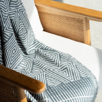 Dekken Shapes 170x130cm grijs en wit Kare Design