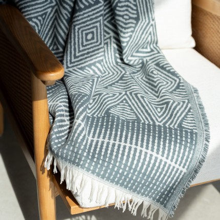 Dekken Shapes 170x130cm grijs en wit Kare Design