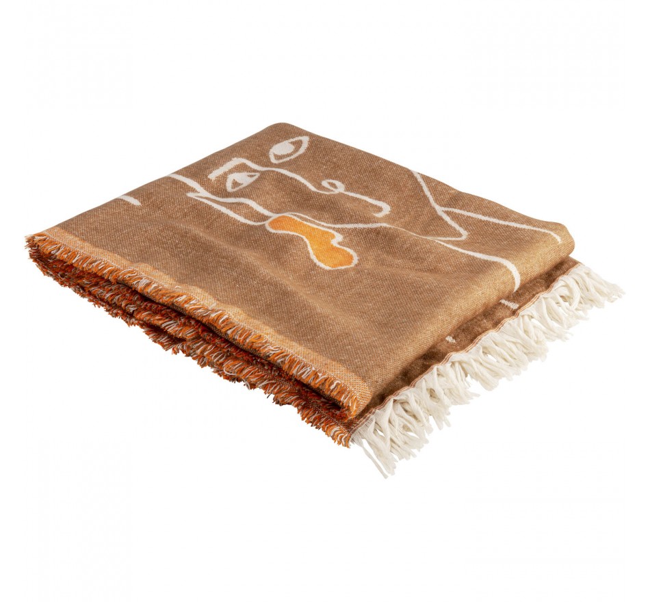 Dekken Art Faces 170x130cm Kare Design