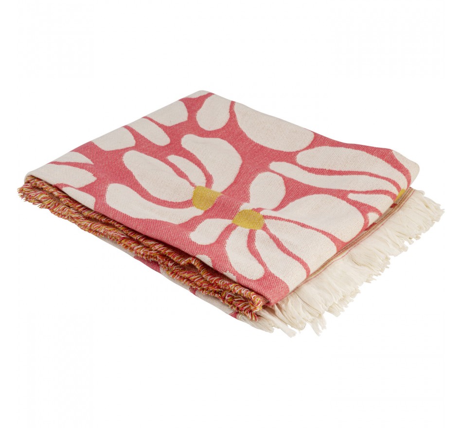 Plaid marguerites 170x130cm Kare Design