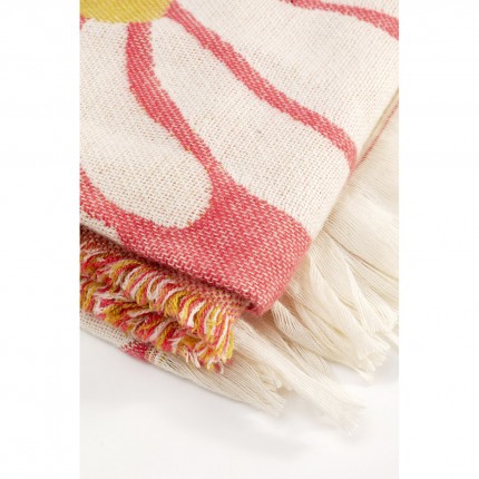 Plaid marguerites 170x130cm Kare Design