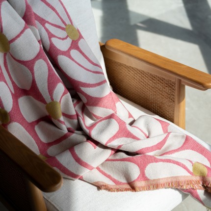 Dekken madeliefjes 170x130cm Kare Design