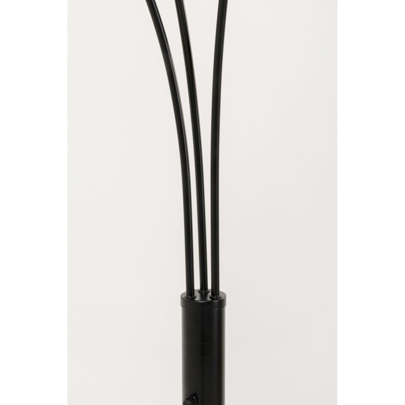 Lampadaire Cappellino noir mat