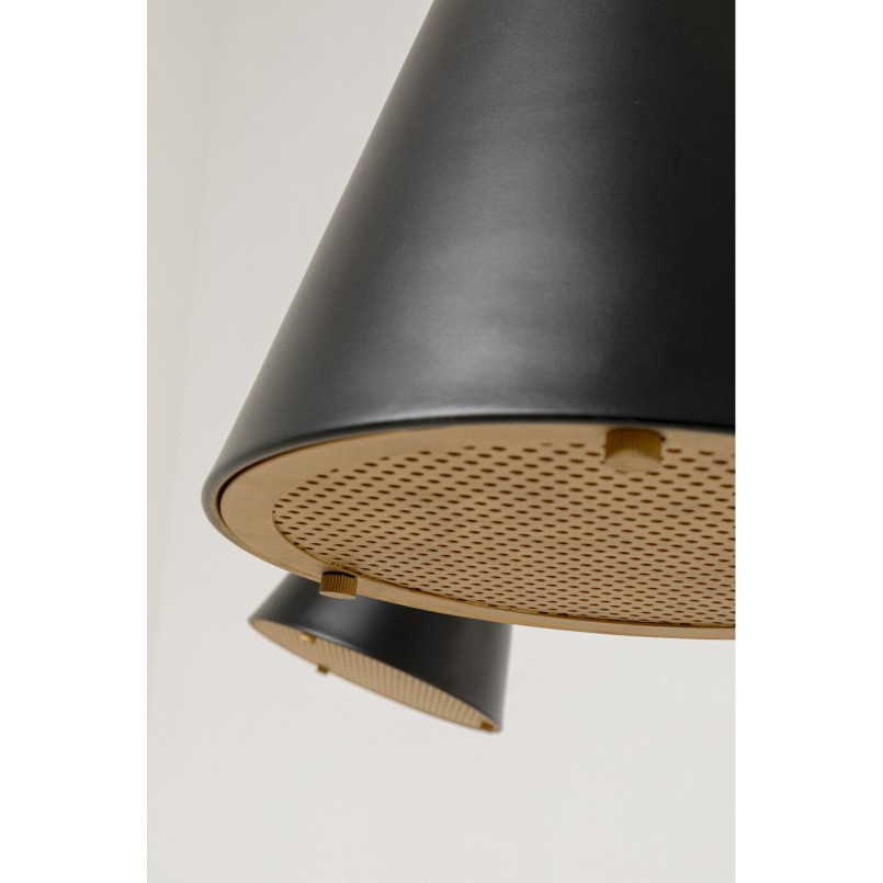 Lampadaire Cappellino noir mat