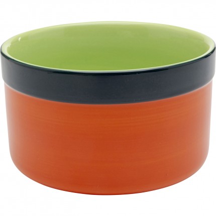 Bowl Capri Ø11cm orange (4/set) Kare Design