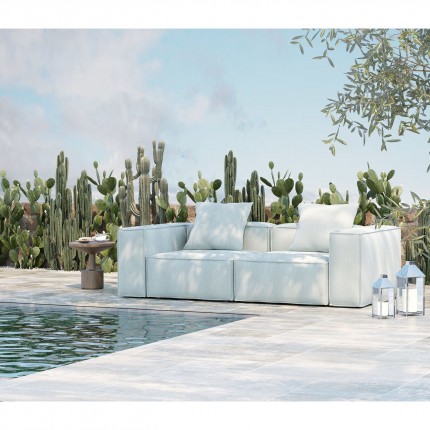 Tuinsofa Korali Beach 2-Zits blauw Kare Design