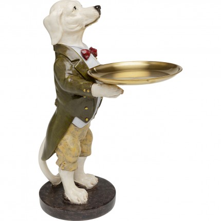 Deco gentleman dog tray Kare Design