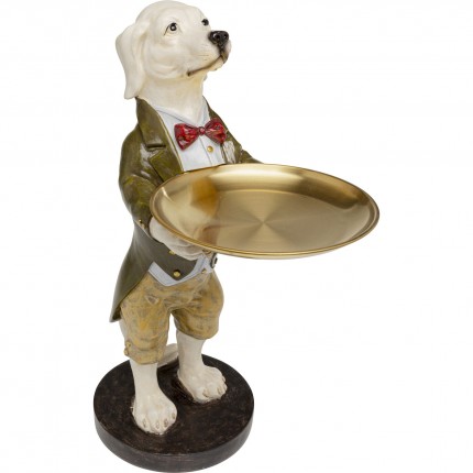 Deco gentleman dog tray Kare Design