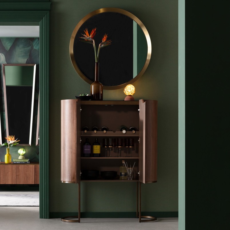 Bar effet bois - Giorgio - Kare Design