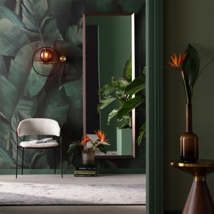 Chaise avec accoudoirs Cindy noyer Kare Design