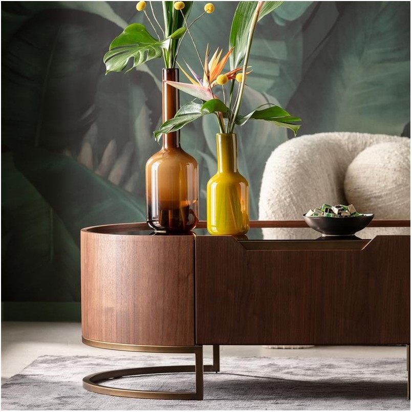 Vase Toja 46cm brown Kare Design