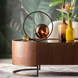 Vase en verre jaune - Toja - Kare Design