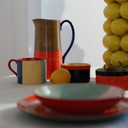 Bowl Capri Ø11cm blue (4/set) Kare Design