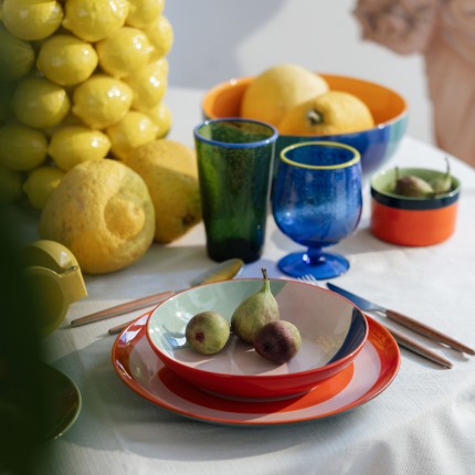 Bowl Capri Ø11cm orange (4/set) Kare Design