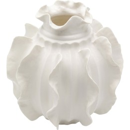 Vase Viento blanc 23cm