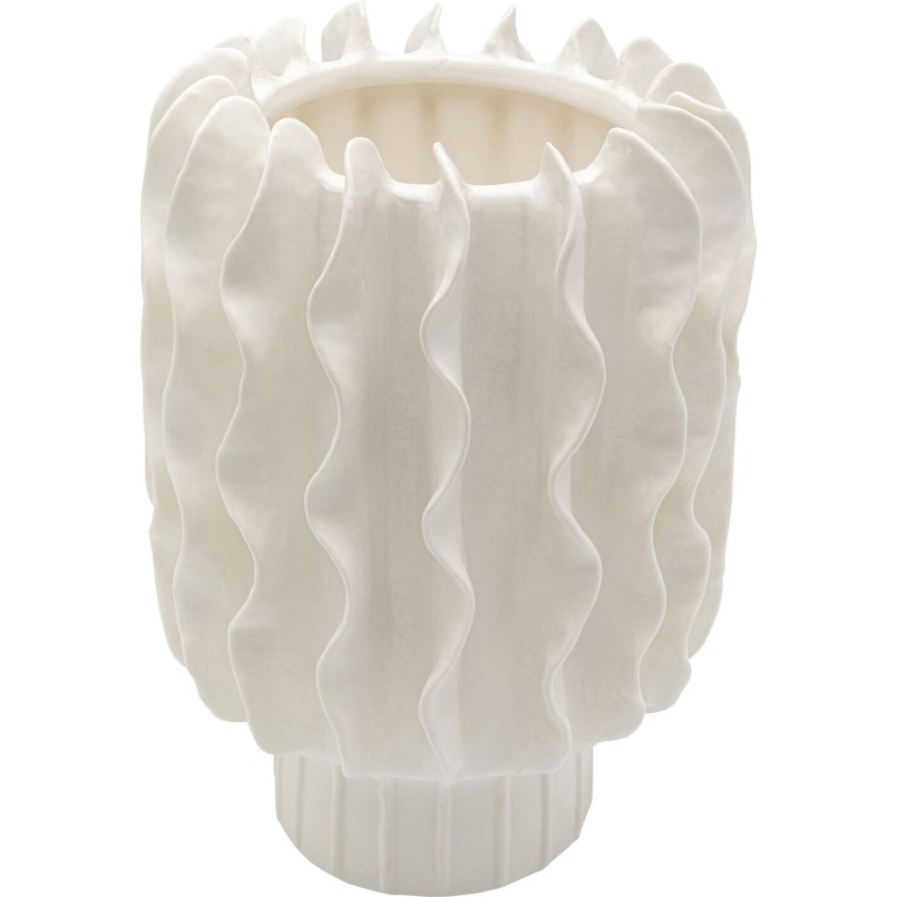 Vase Viento blanc 26cm