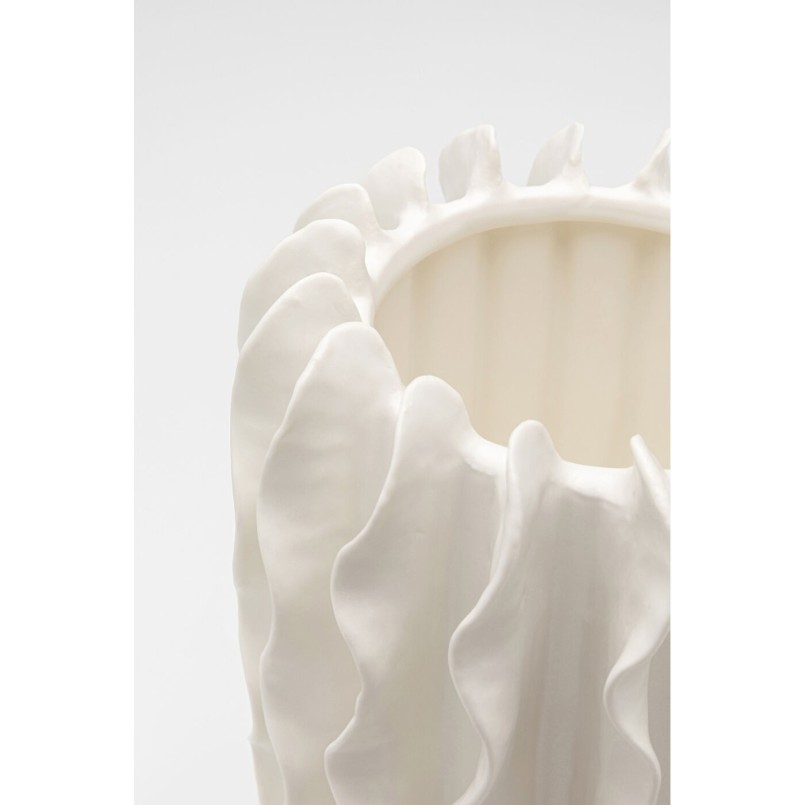 Vase Viento blanc 26cm