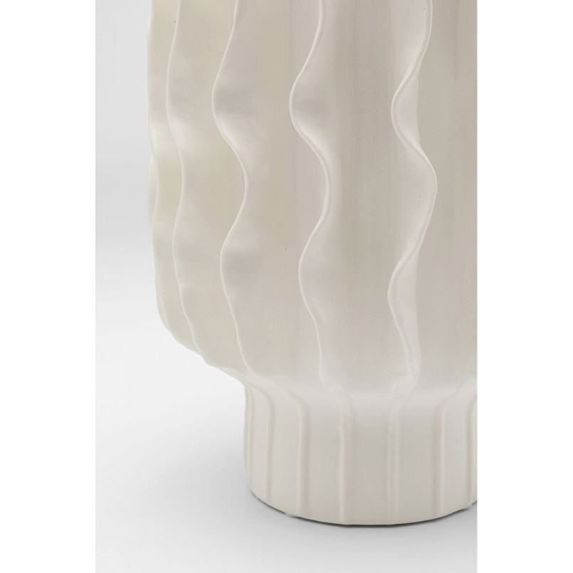 Vase Viento blanc 26cm