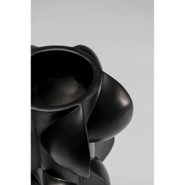 Vase Viento noir 35cm