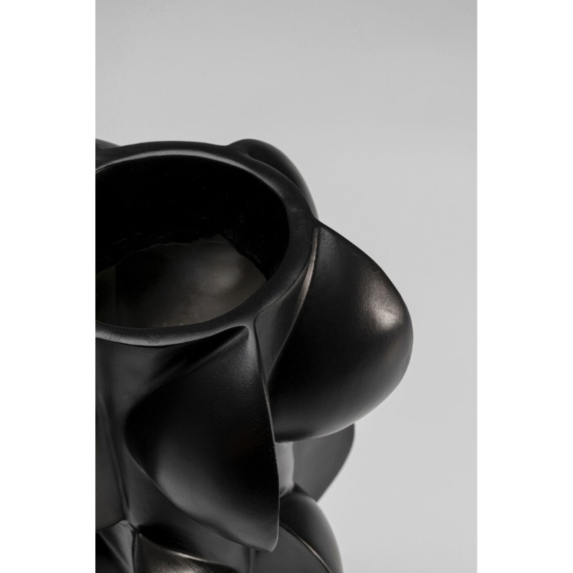 Vase Viento noir 35cm