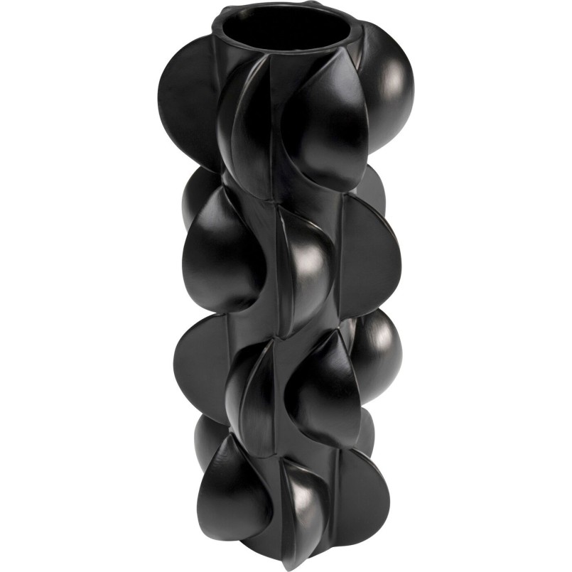 Vase Viento noir 35cm