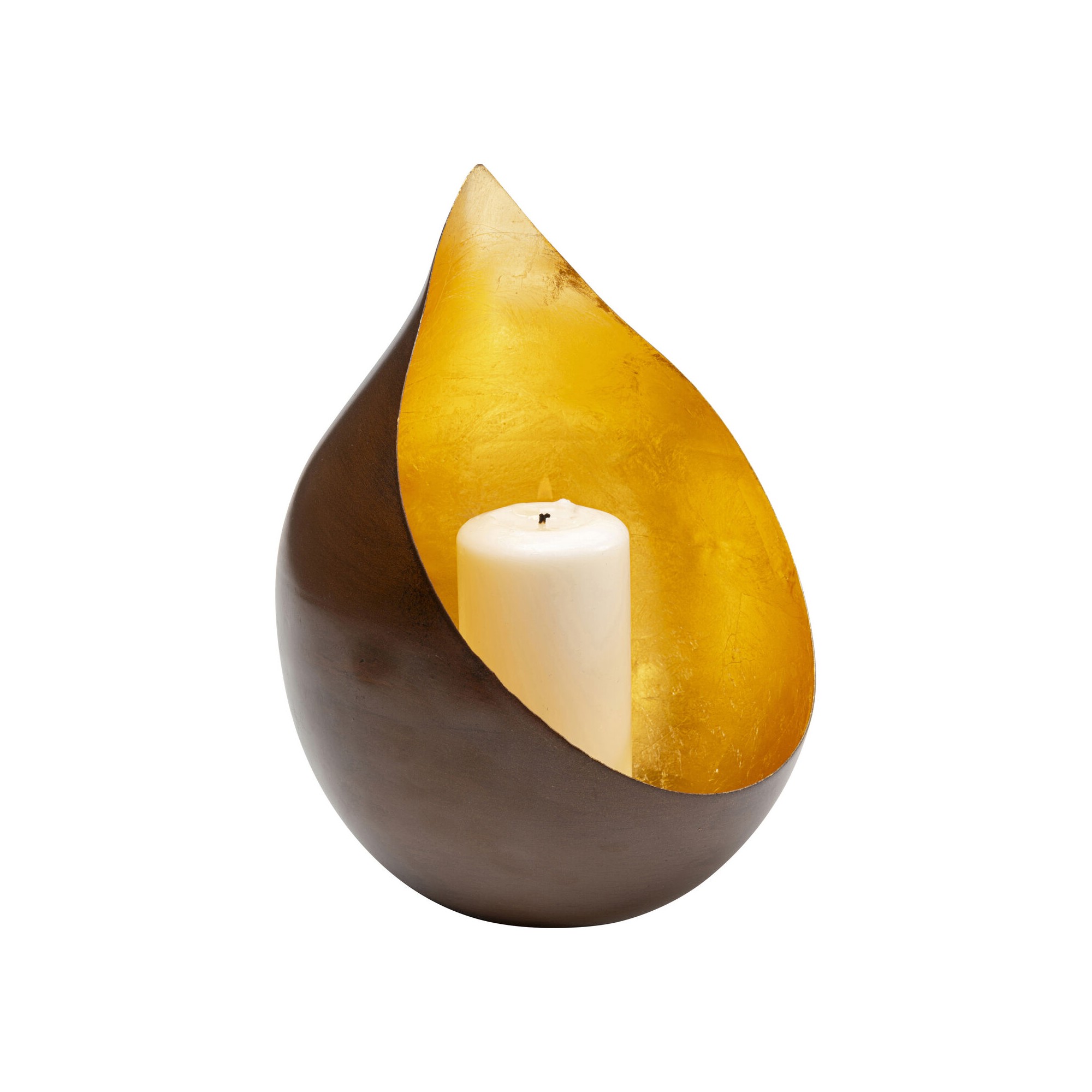 Bougeoir Uovo Drop 24cm Kare Design