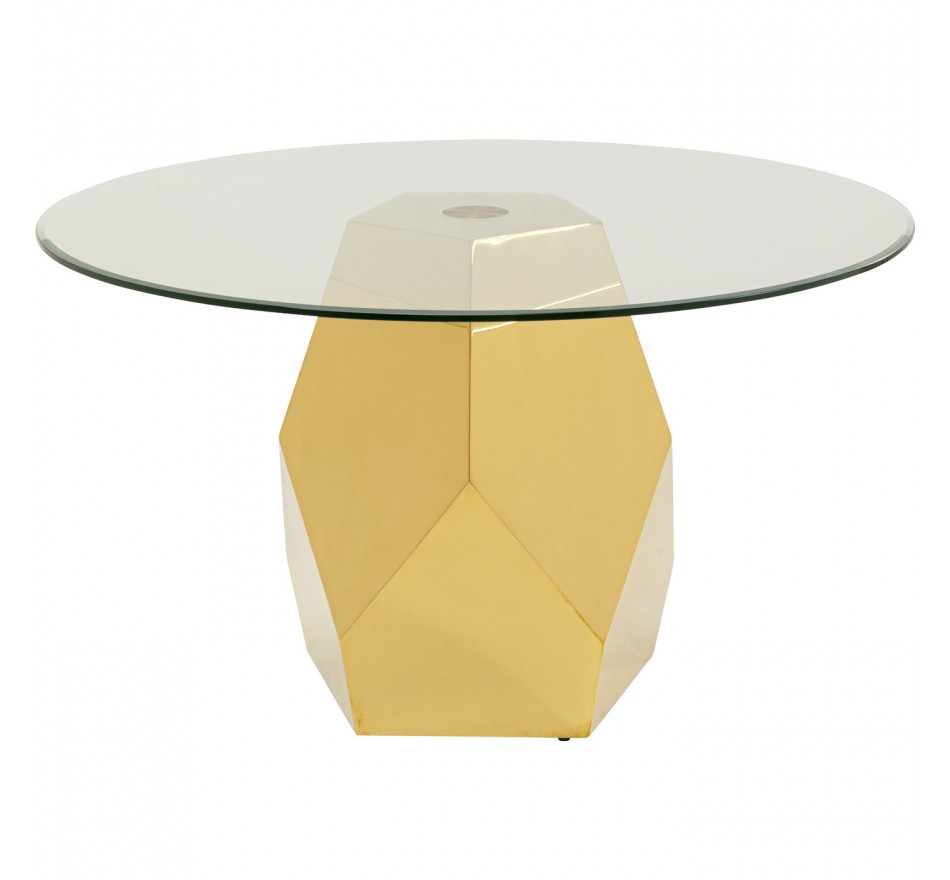 Eettafel Ricchezza Ø130cm goud Kare Design