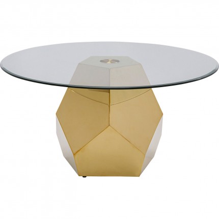 Salontafel Ricchezza Ø90cm goud Kare Design