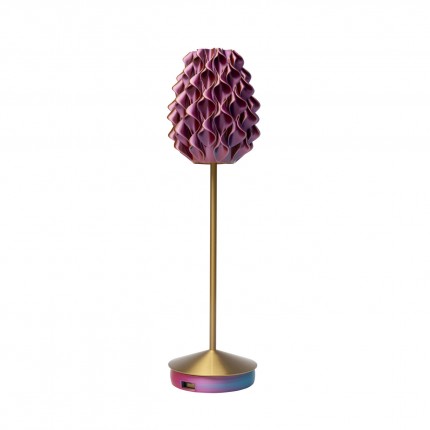 Tafellamp Swirl Sunset goud Kare Design