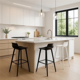 Zwarte barkruk - York - Kare Design