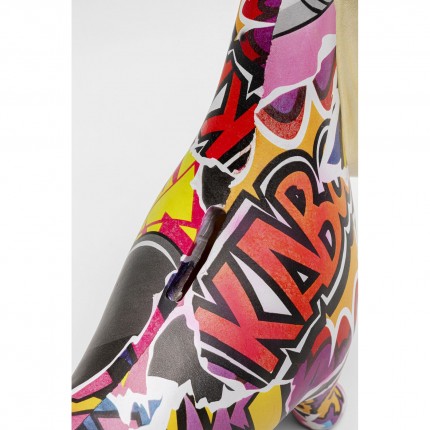 Spaarpot goud graffiti hond Kare Design