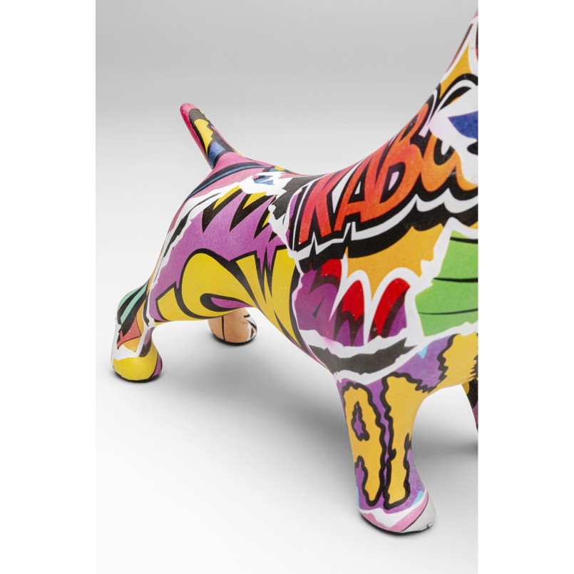 Money Box gold dog graffiti Kare Design