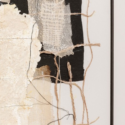 Schilderij Arty Collage 123x123cm Kare Design