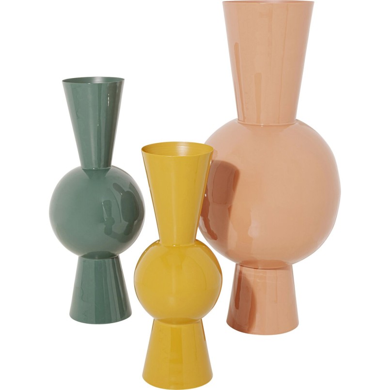 Vase Blow jaune 55cm