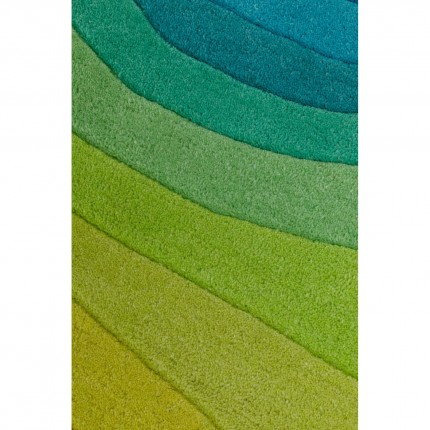Vloerkleed Aura 240x170cm groen en blauw Kare Design